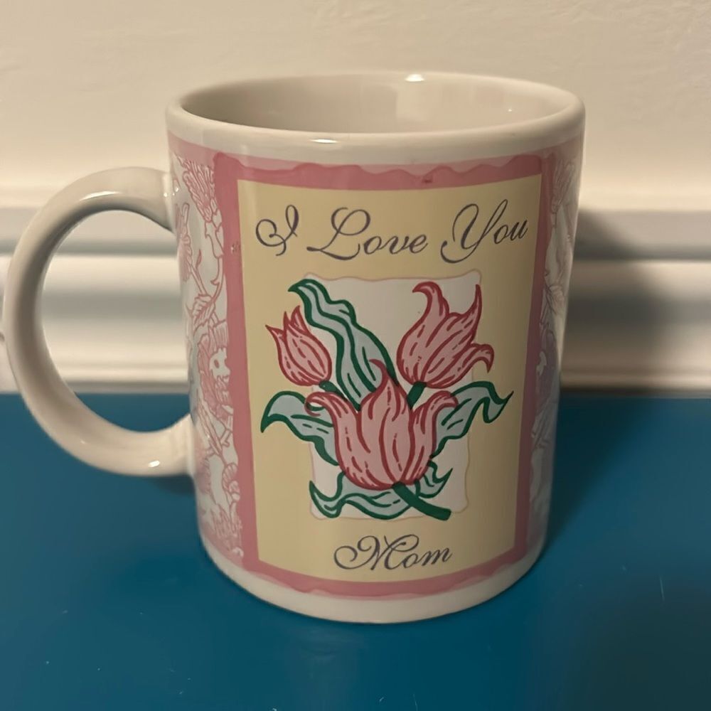 I love you mom coffee mug